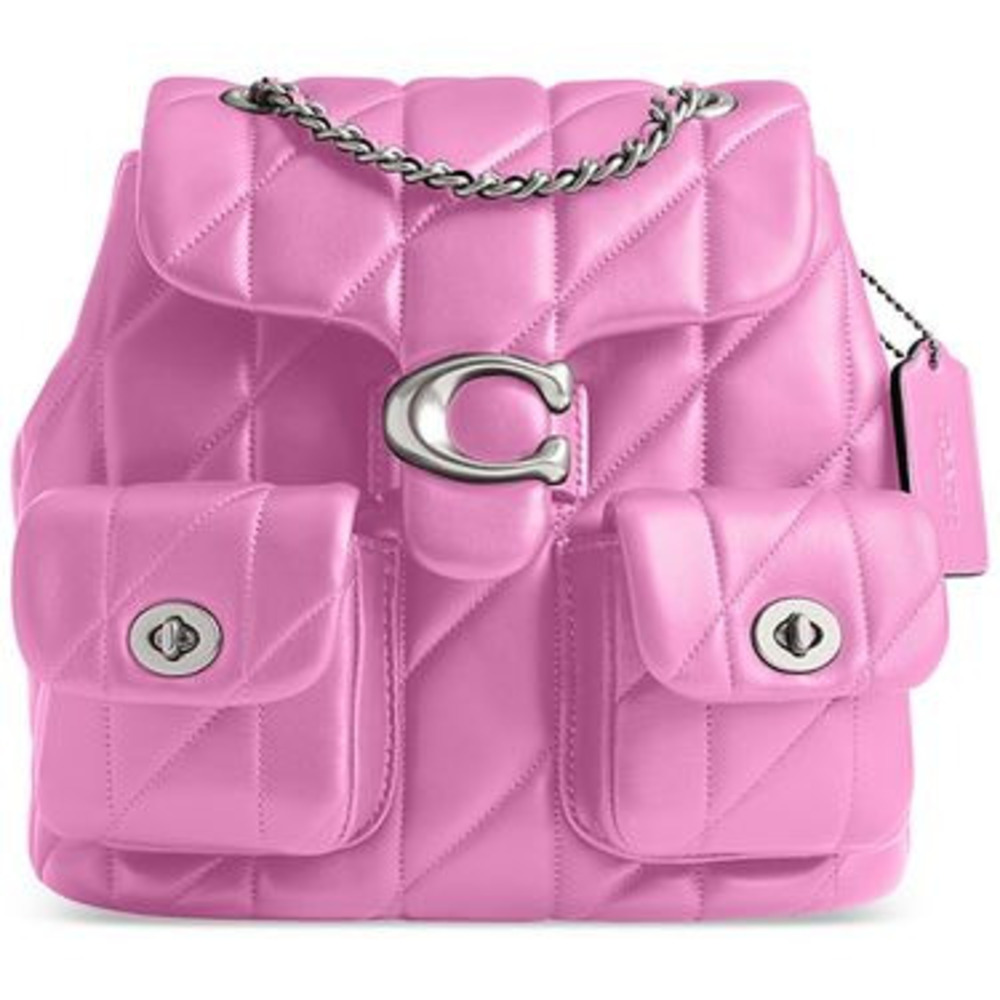 COACH Tabby Leather Backpack